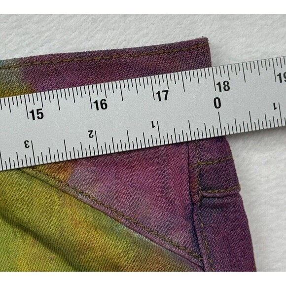 Heritage By America Men's Jeans Size 36x33 Tie Dye Denim Distressed Unique 36 30 - Picture 12 of 16